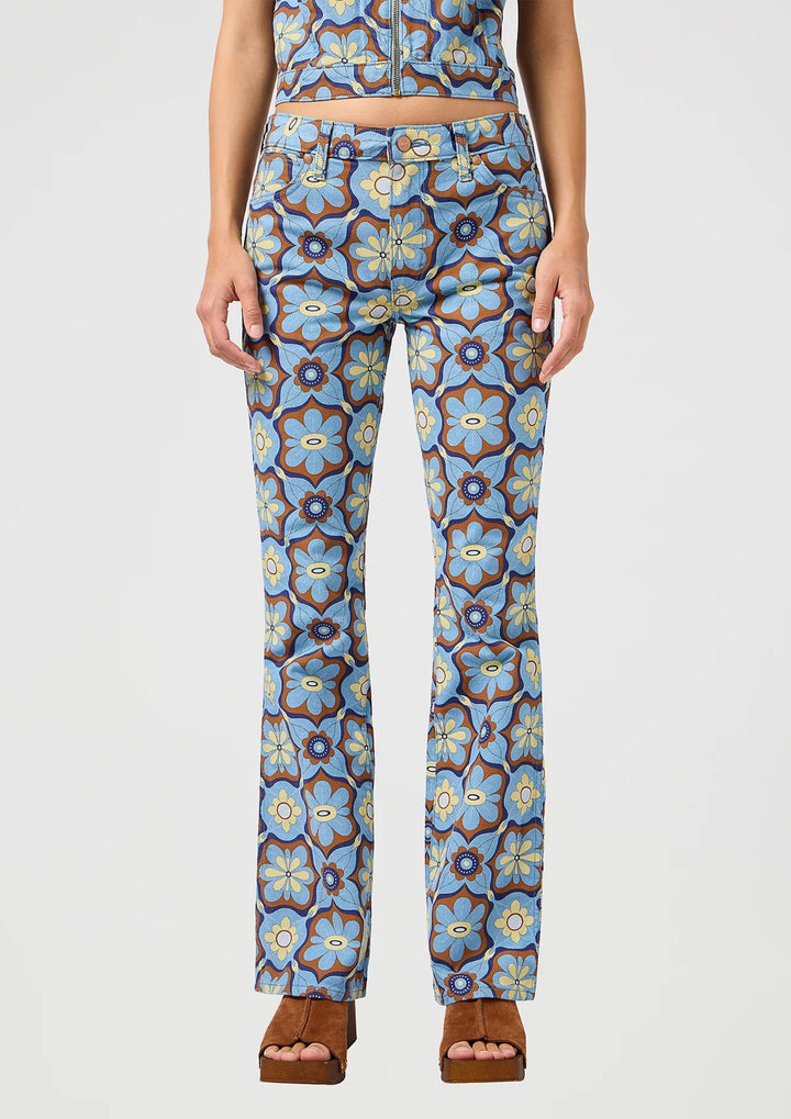 Wrangler - Mid Rise Bootcut - Jeans - Medallion