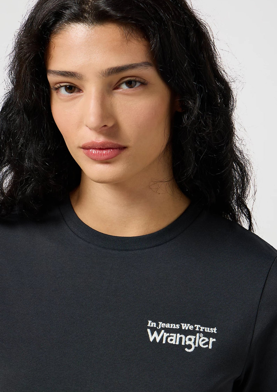 Wrangler - Oversized Tee - Faded Black