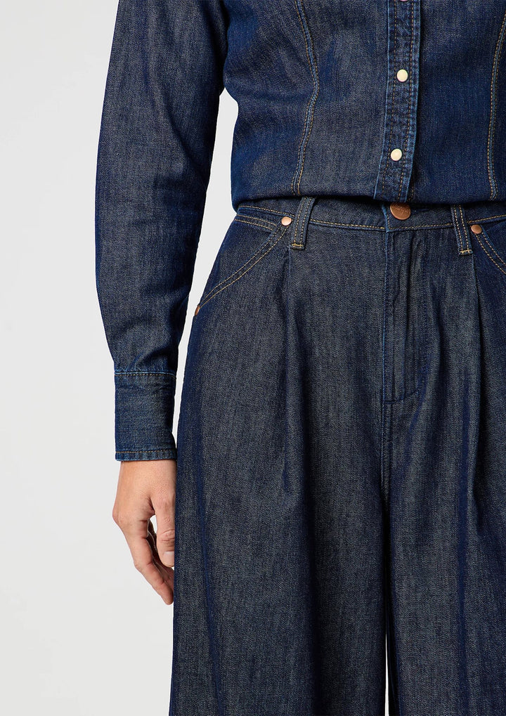 Wrangler - Pleated Jeans - Saddle