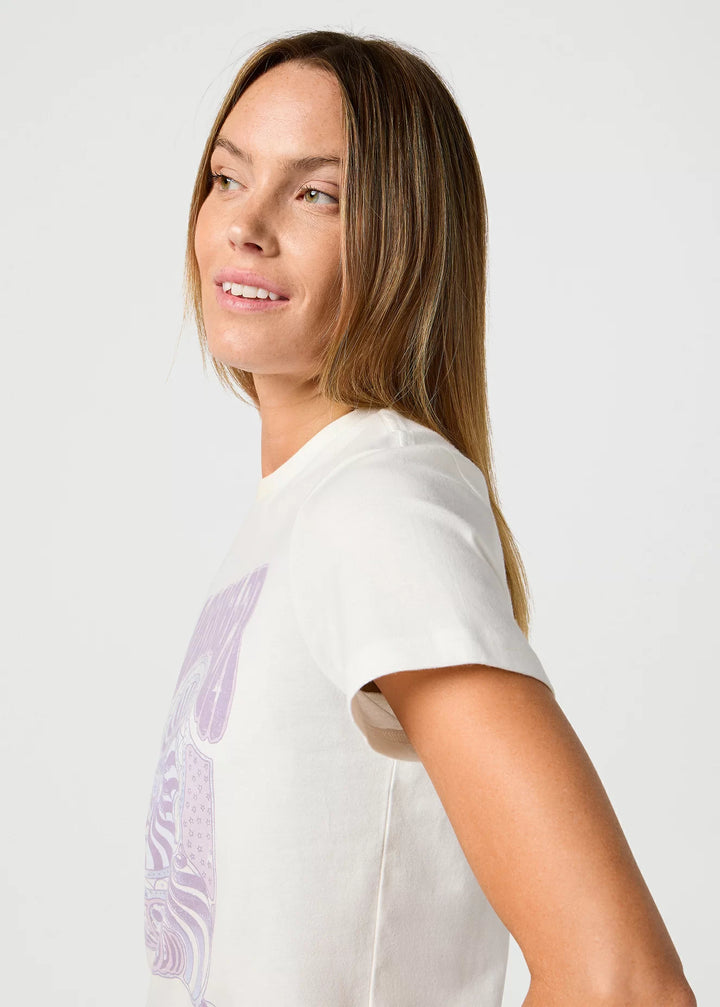 Wrangler - regular tee - worn white