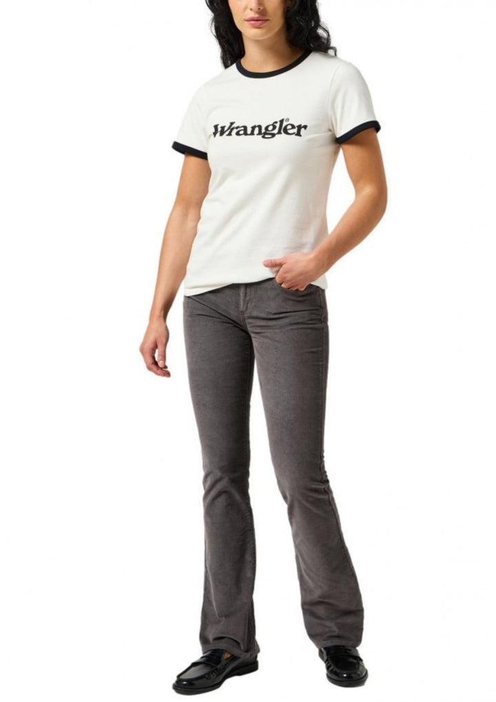 Wrangler - Ringer Tee - Worn White