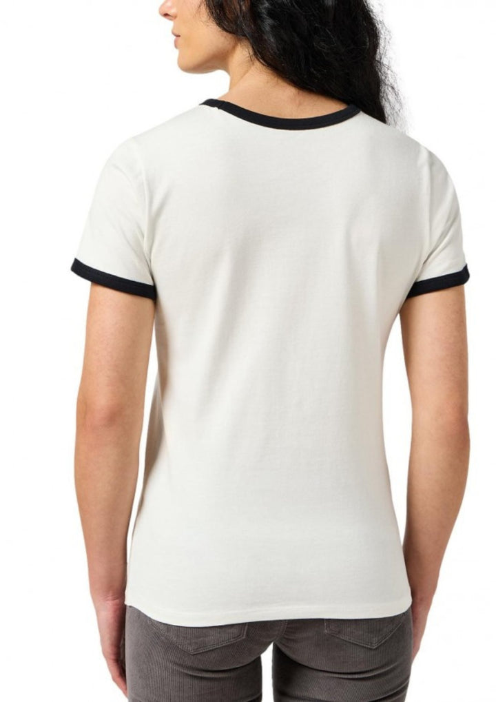 Wrangler - Ringer Tee - Worn White