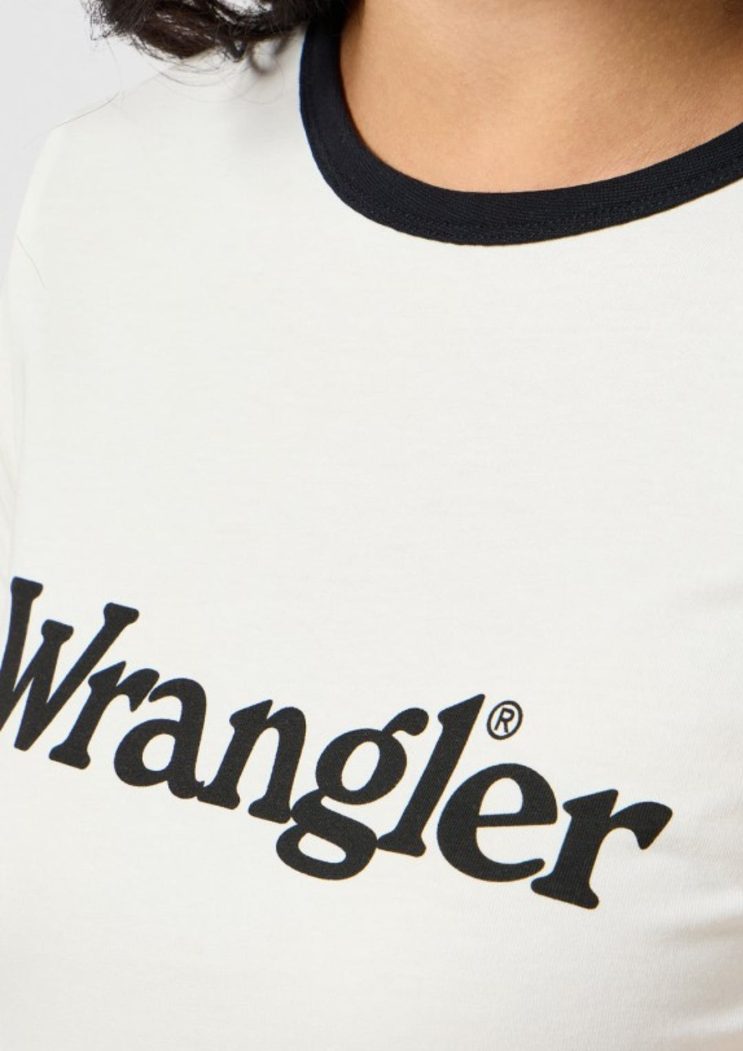 Wrangler - Ringer Tee - Worn White