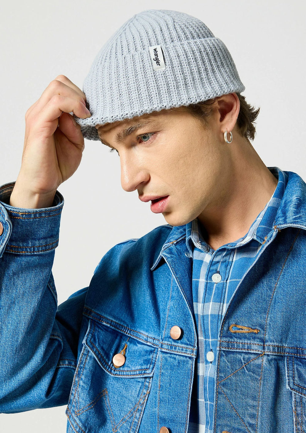 Wrangler - Sign Off Beanie Scarab - Pearl Blue - Onesize