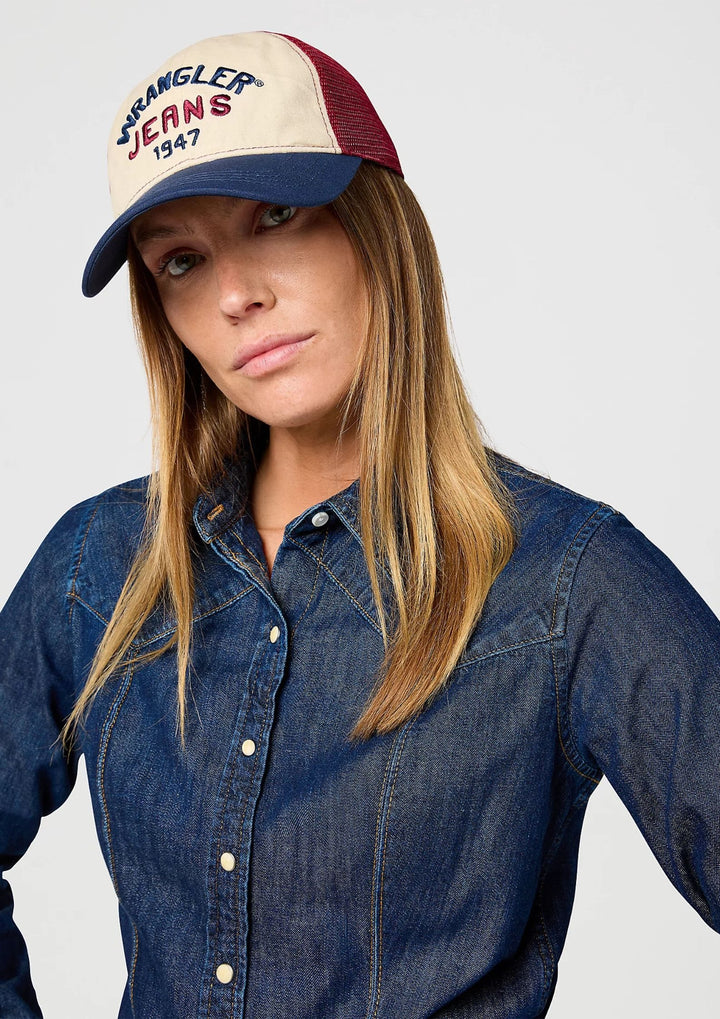 Wrangler - Trucker Cap - White - Onesize