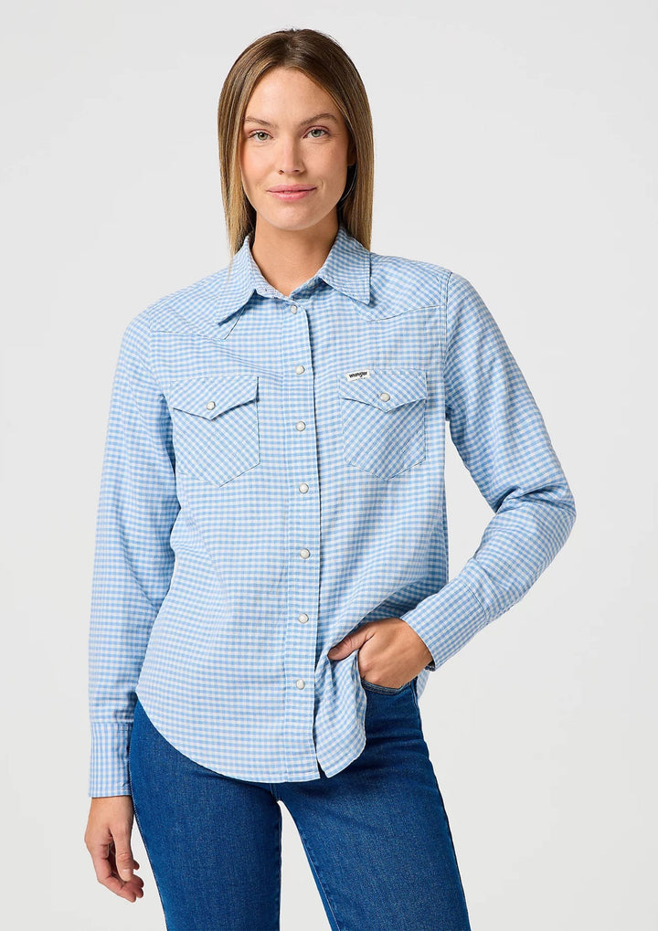 Wrangler - Western Skjorte - Pacific Gingham