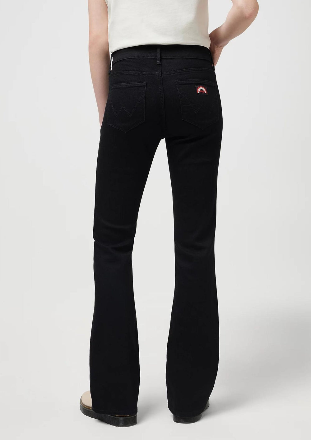 Wrangler  - Flare Jeans - Black