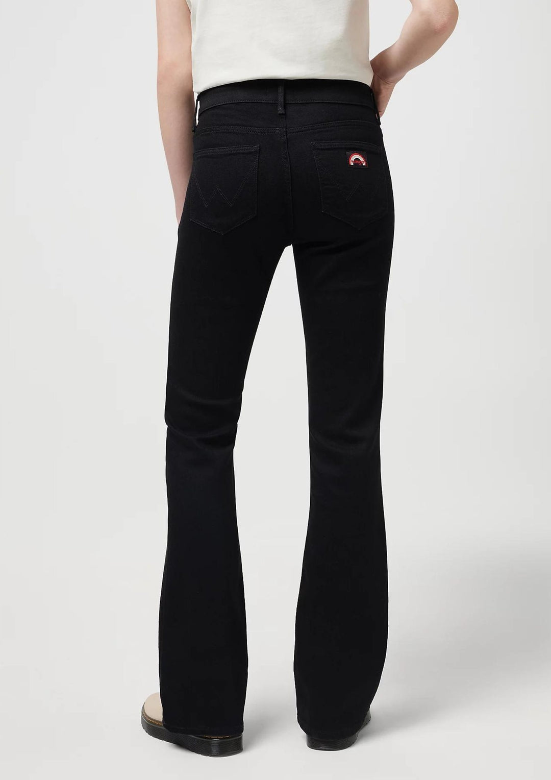 Wrangler  - Flare Jeans - Black