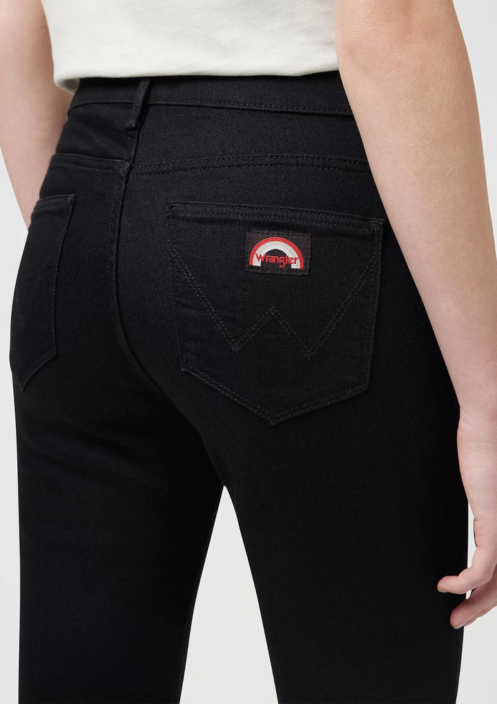 Wrangler  - Flare Jeans - Black