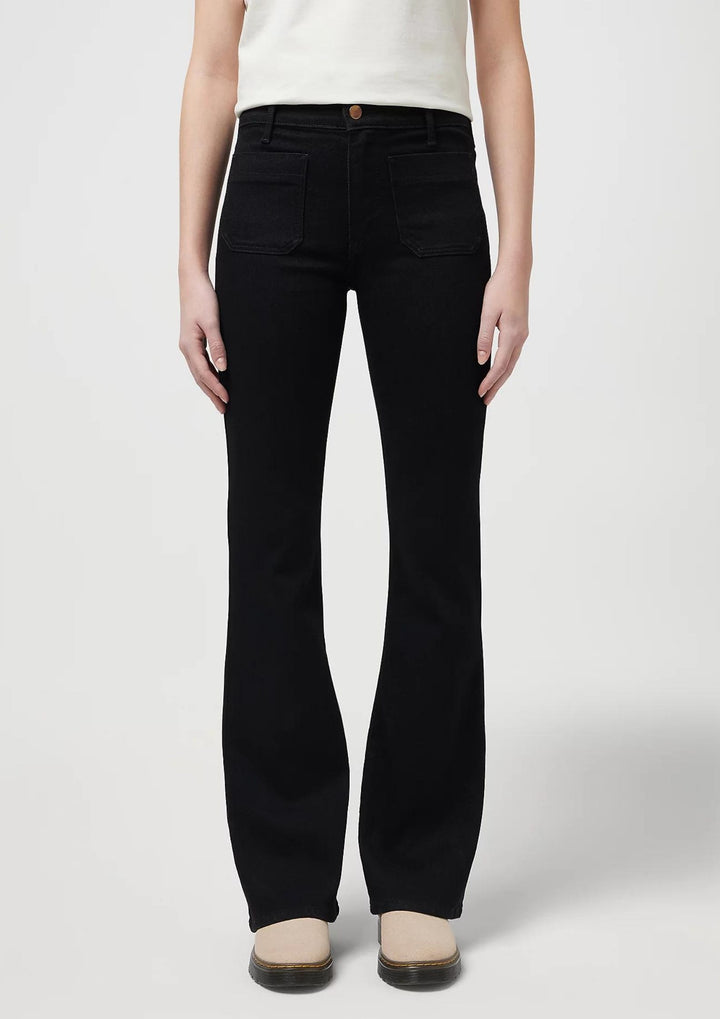 Wrangler  - Flare Jeans - Black