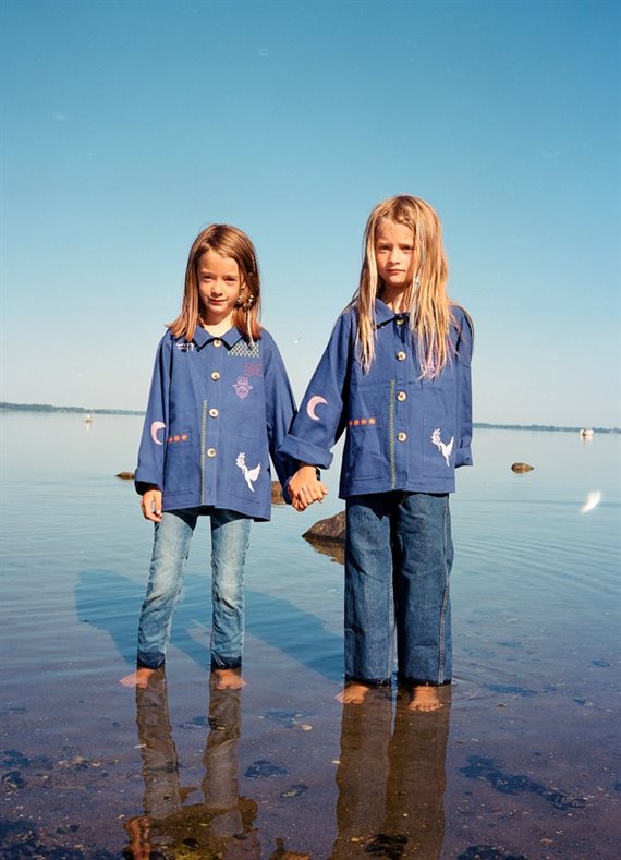 Sissel Edelbo - My MINI Jakke - Ultramarine Blue