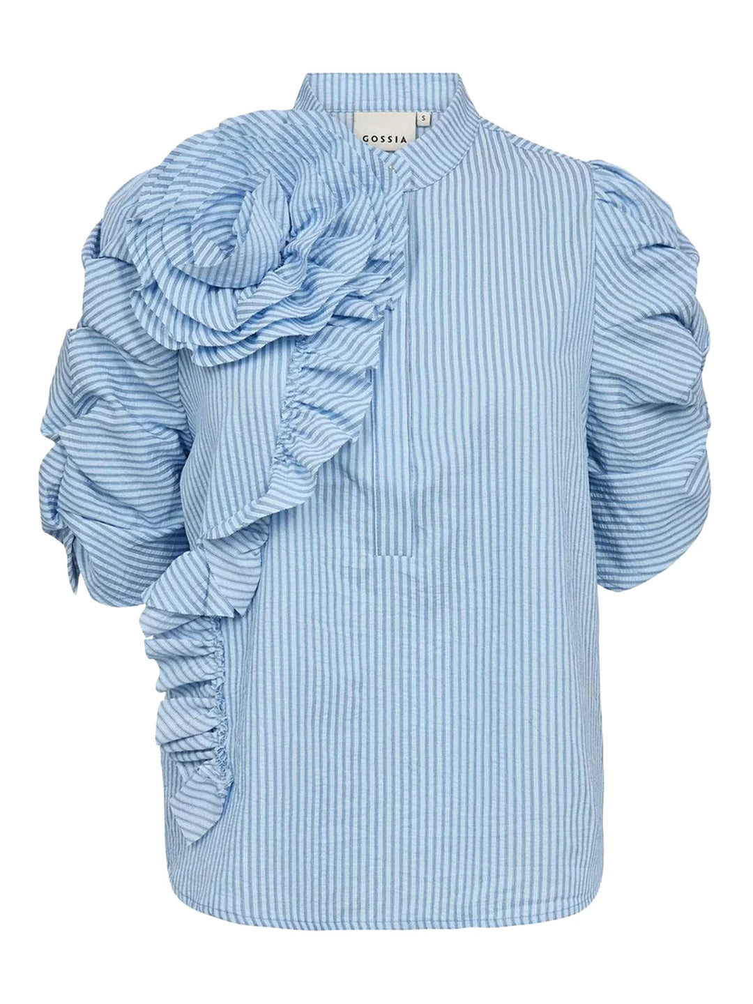 Gossia - Zabina Blouse - Blue Stripes