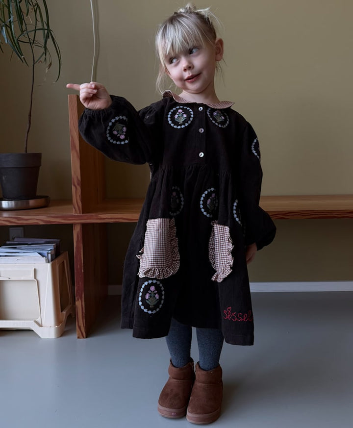 Sissel Edelbo - Luna Mini Kjole - Fudge
