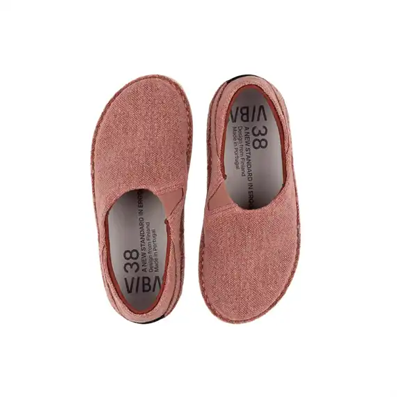 Vibae - Zuma linen - Pomegranate red