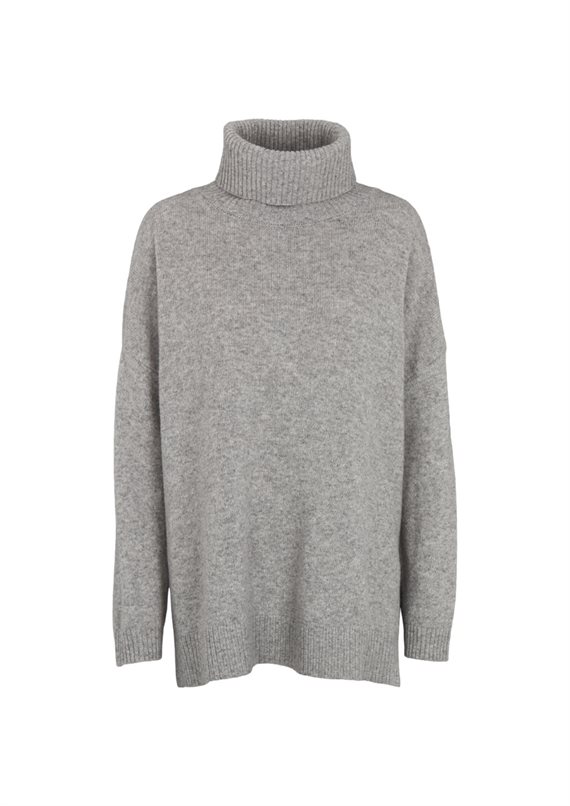 Basic Apparel - Line T-Neck - Striktrøje