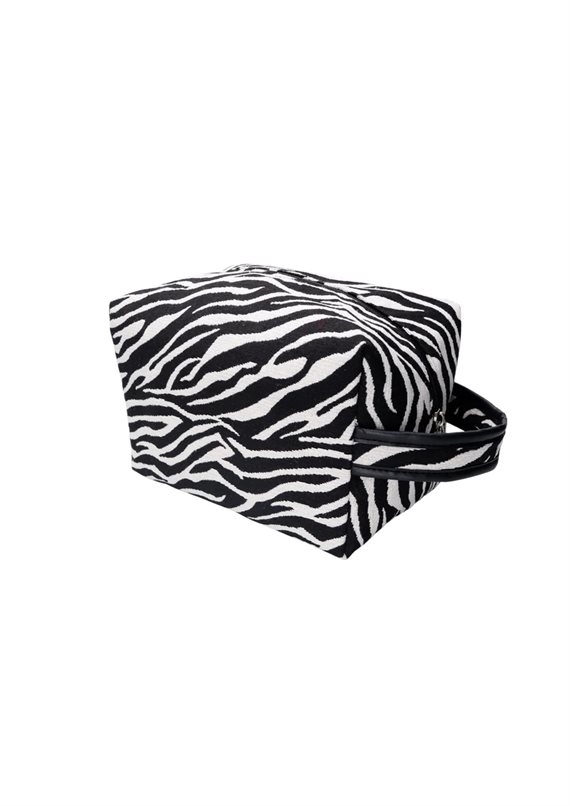 Black Colour - BCNyla Washbag - Zebra - Onesize