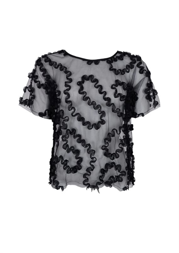 Black Colour - BCSwirl Bluse - Black