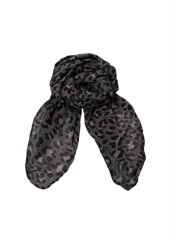 Black Colour - Bcsia Scarf - Grey - Onesize