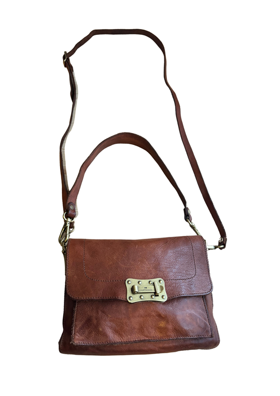 Campomaggi - Agnese Crossbody bag - Medium - Cognac - Onesize