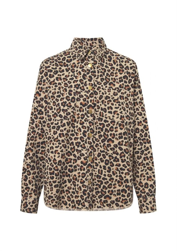 Depeche - JaneDE Skjorte - Leopard Printed