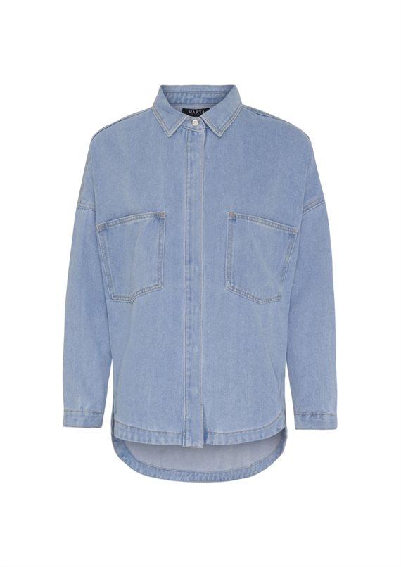 Marta - MdcIvana Shirt - Blue Denim 