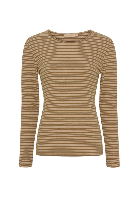 Marta - MdcNoemie Tee - Camello/Beige