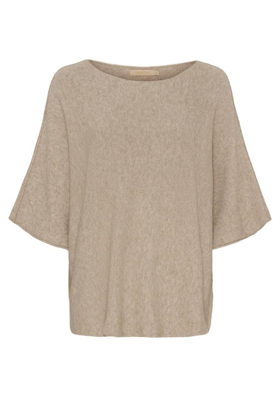 Marta - MdcSia Strik - Medium beige - Onesize