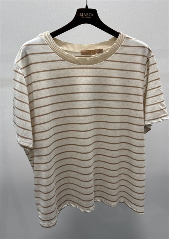 Marta - Perrine Tee - Beige