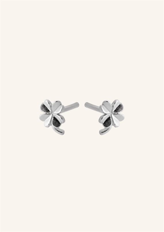 Pernille Corydon - Mini Clover Earsticks - Sølv - 4 mm