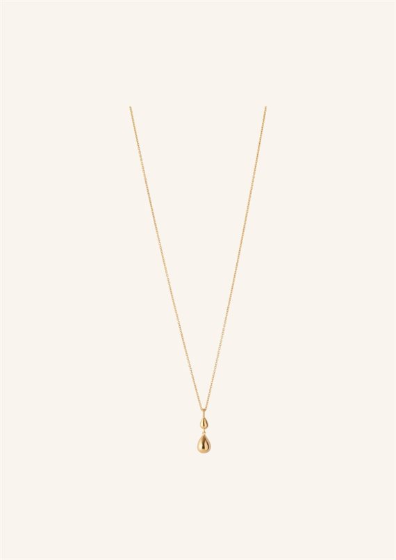 Pernille Corydon - Rain Necklace - Guld - Adj 40-45 cm