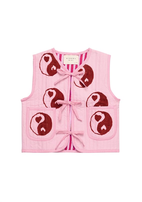 Sissel Edelbo - Honey Mini Vest - Yin & Yang pink 