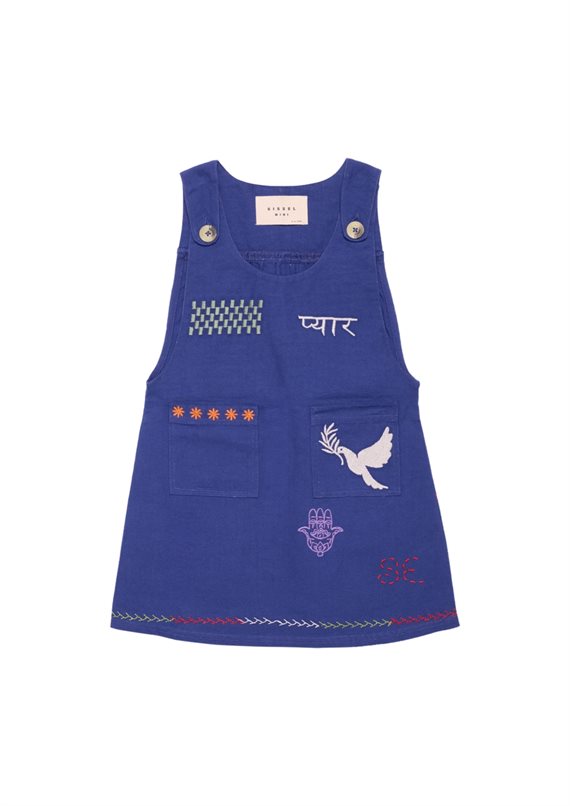 Sissel Edelbo - Magada Mini Dress - Ultramarine Blue