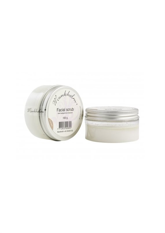 Munkholm - Ansigtsscrub - 100g - Shea butter