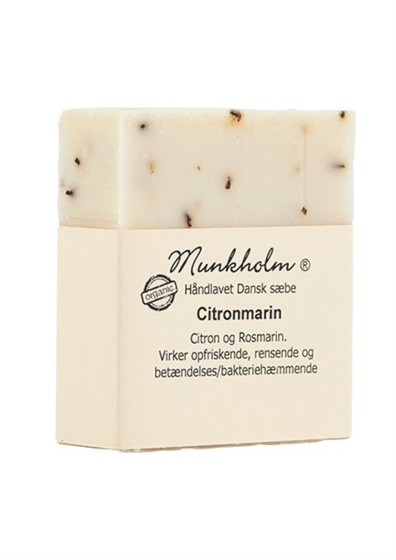 Munkholm - Sæbe - 100g - Citronmarin